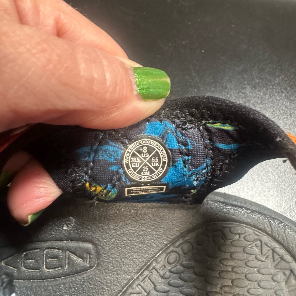 Keen Black Sandals Newport Retro Design - Picture 6 of 6